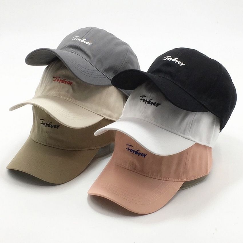 Mũ lưỡi trai Forever , Nón kết nhiều màu phong cách Ulzzang form unisex nam nữ LATISTORE