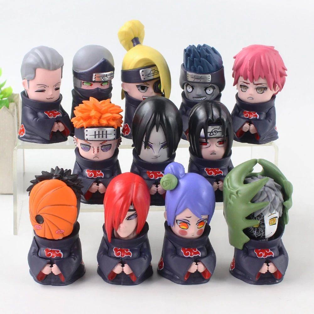 Mô Hình Nhân Vật Gaara Kakashi Uchiha Sasuke Trong Naruto REBUY1