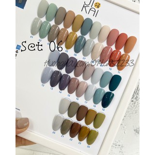 Set sơn Ji Kai 24 màu