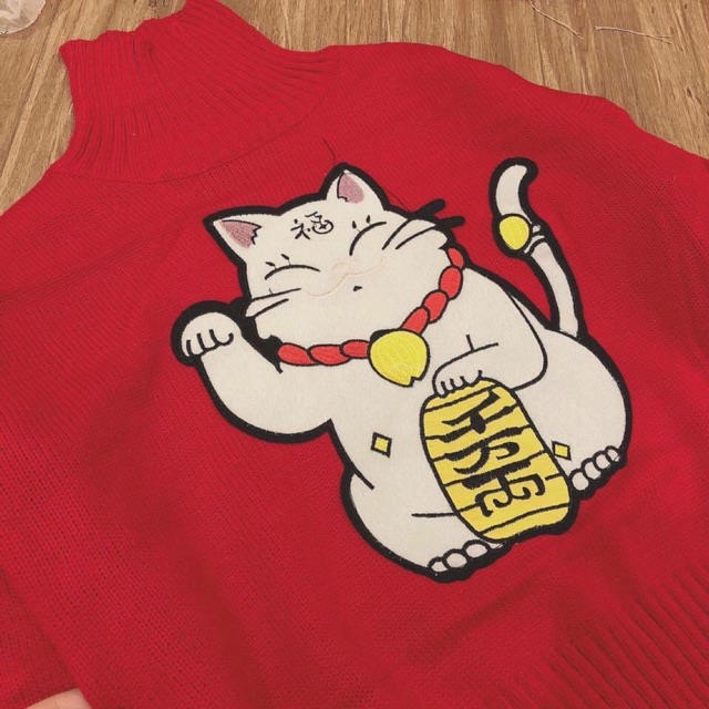 Áo len mèo thần tài may mắn - hàng loại 1 - KÈM ẢNH THẬT | BigBuy360 - bigbuy360.vn