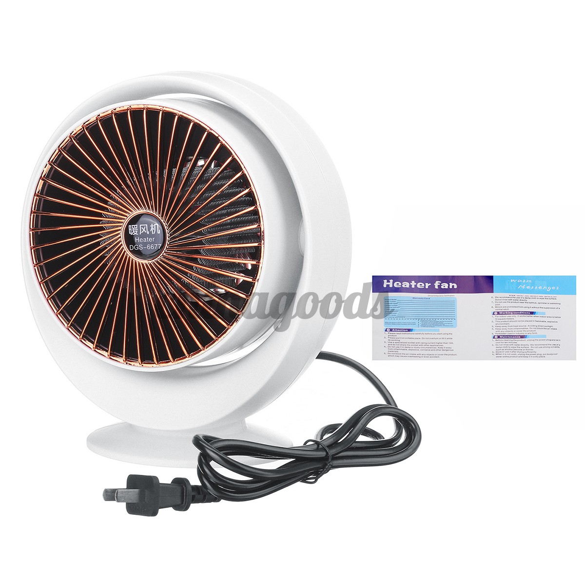 Quạt Sưởi Ấm Mùa Đông 800w