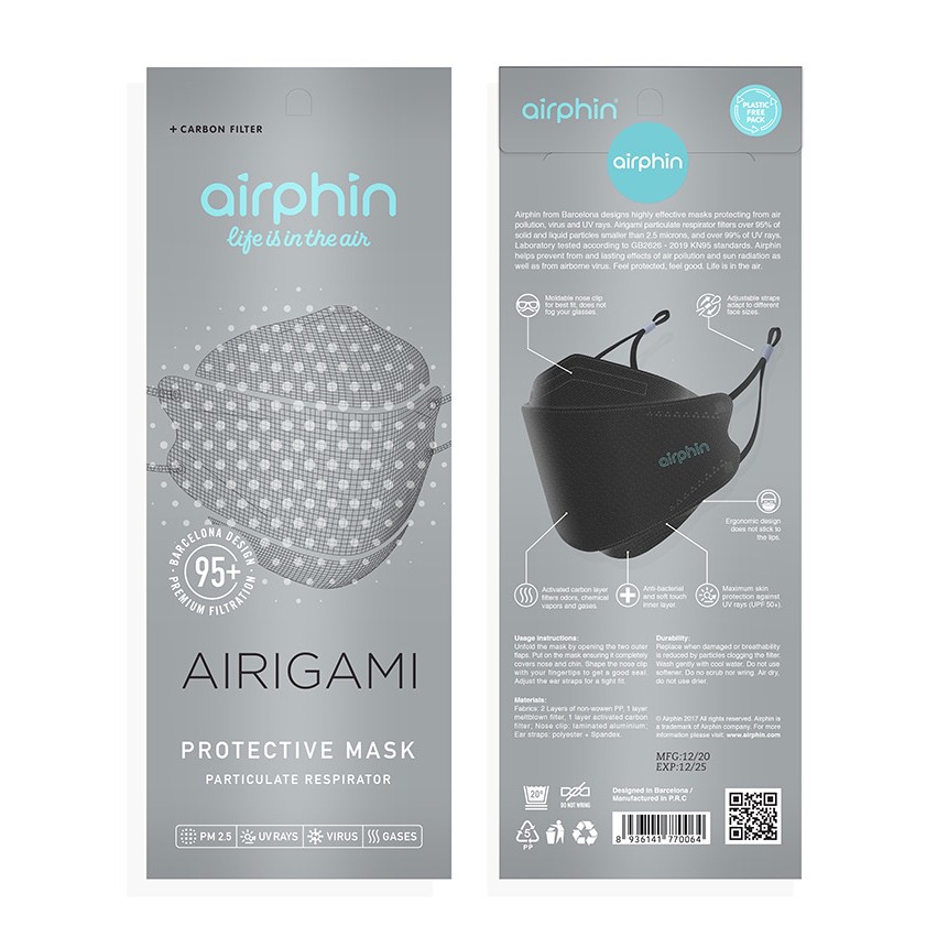 Khẩu Trang Airphin Airigami | BigBuy360 - bigbuy360.vn