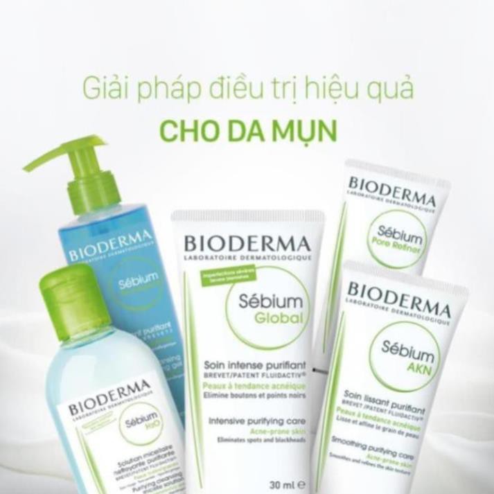 Bioderma Gel Gommant - Gel tẩy tế bào chết Bioderma làm sạch, giảm bã nhờn 100ml