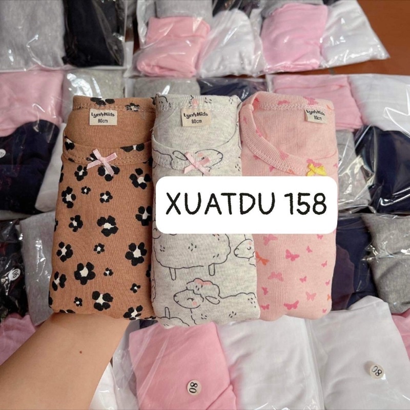 SET 3 BỘ XUẤT DƯ DÀI TAY CHO BÉ