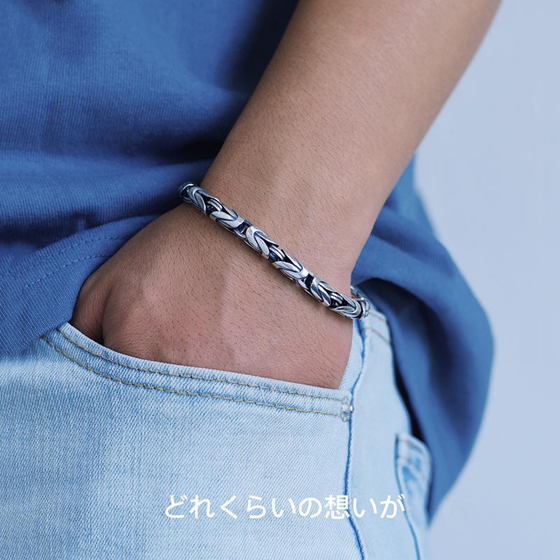 Vòng Tay Dây Bện Bằng Bạc 925 An Toàn Phong Cách Hip Hop Thái Lan Haobing Boutiqu