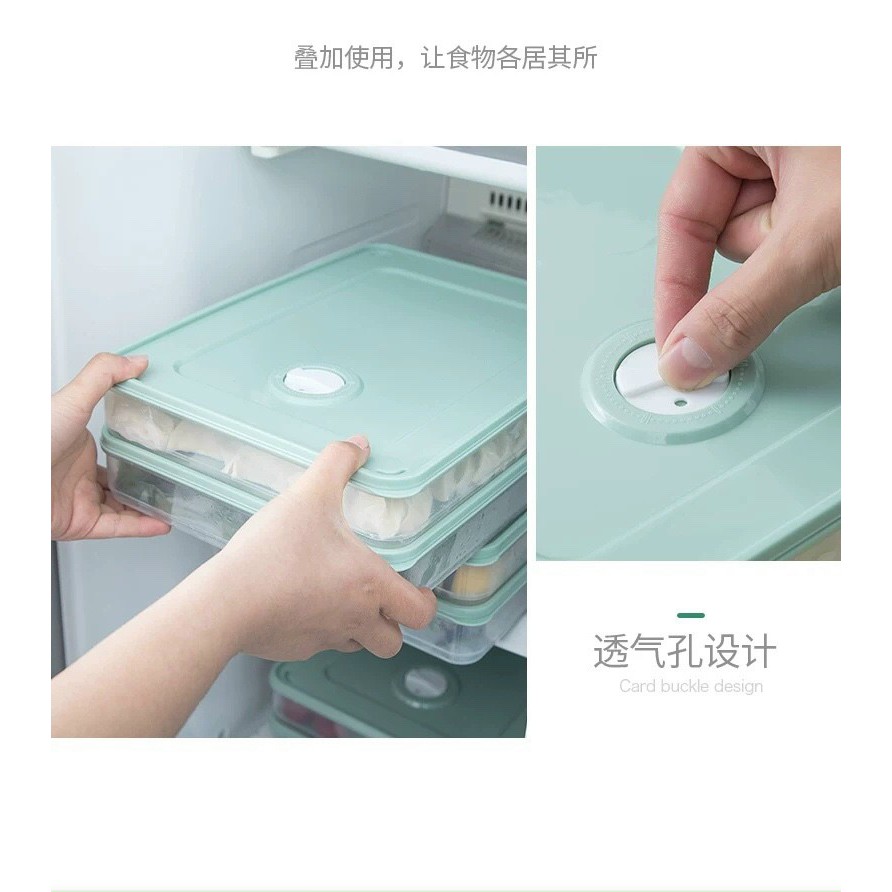 Khay/ Hộp Đựng Bánh Bao Để Tủ Lạnh Có Nắp Đậy Thông Minh Tiện Lợi 𝗚𝗜𝗔𝗗𝗨𝗡𝗚𝗛𝗔𝗡𝗢𝗜𝟯𝟵
