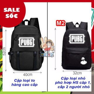 (SALE) cặp PUBG, balo game PUBG, balo phản quang PUBG may 3 lớp