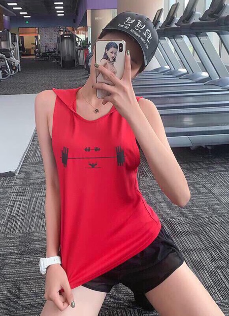 Áo tanktop nón