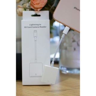 Đầu đọc thẻ nhớ SD cho Iphone, Ipad, android - lấy ảnh siêu nhanh