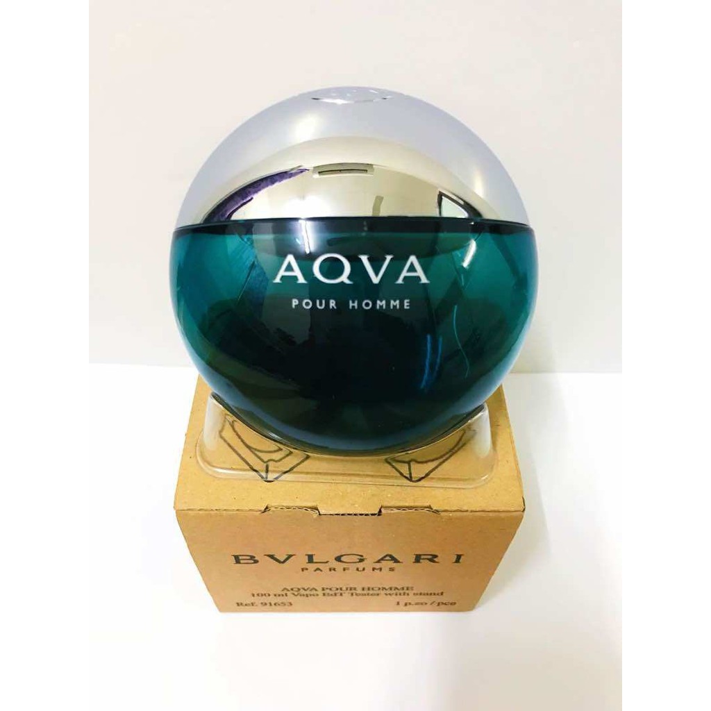 Nước Hoa Nam BVL Tester Aqva Pour Homme 100ml (Như Hình)