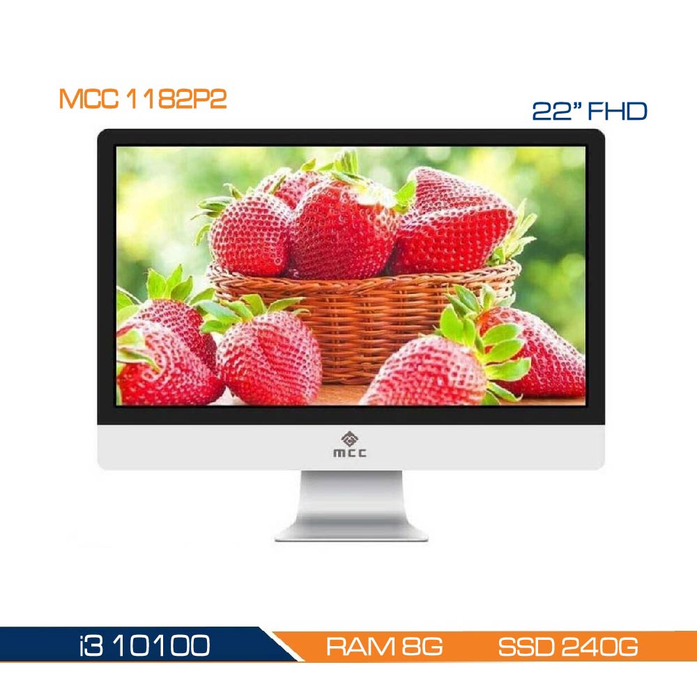 Bộ PC All in ONE MCC 1182P2 CPU i3 10100/ Ram8G/ SSD240G/ Wifi/ Bluetooth/Camera/ 22inch