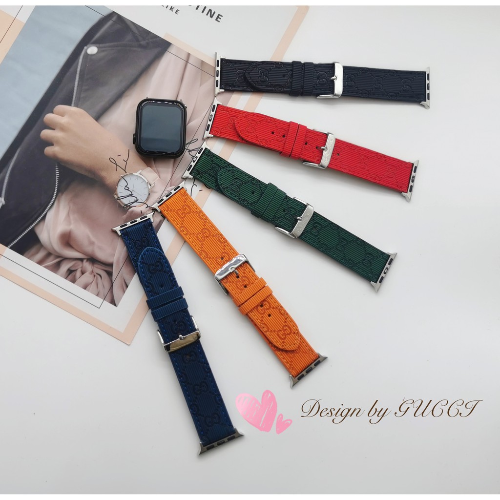 Dây Đeo Bằng Da Cao Cấp Cho Đồng Hồ Thông Minh Apple Series 6 5 4 3 2 Se Iwatch 38mm / 40mm / 42mm 44mm T500 W26 U78