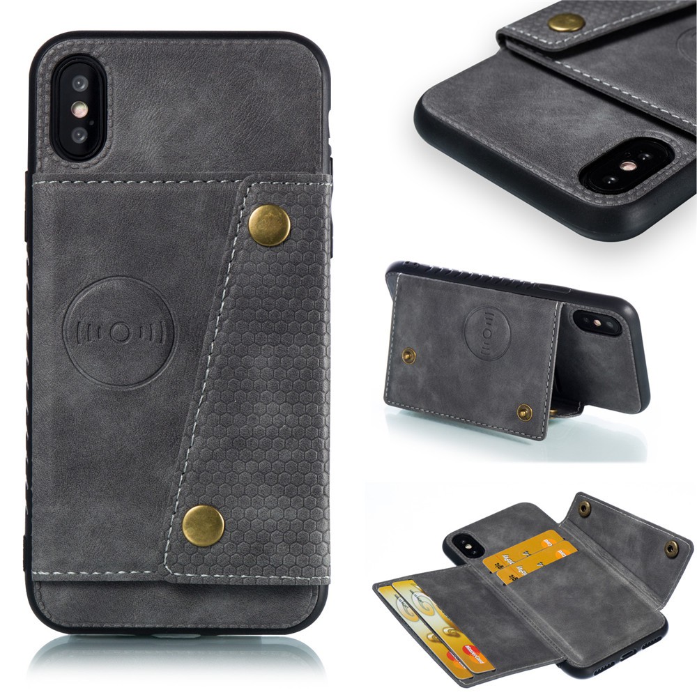 Ốp lưng điện thoại đa năng có nam châm cho Iphone X/XS/XS MAX/7/8 Plus/6/6s Plus | BigBuy360 - bigbuy360.vn