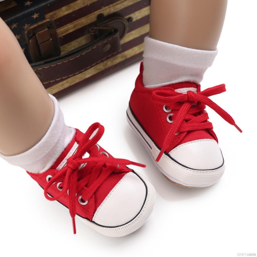 Giày vải canvas chống trượt thiết kế xinh xắn dành cho bé tập đi