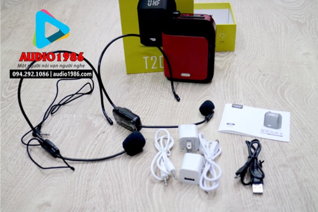 MÁY TRỢ GIẢNG KHÔNG DÂY APORO T20 UHF BLUETOOTH SẢN XUẤT CAO CẤP NEW 2020