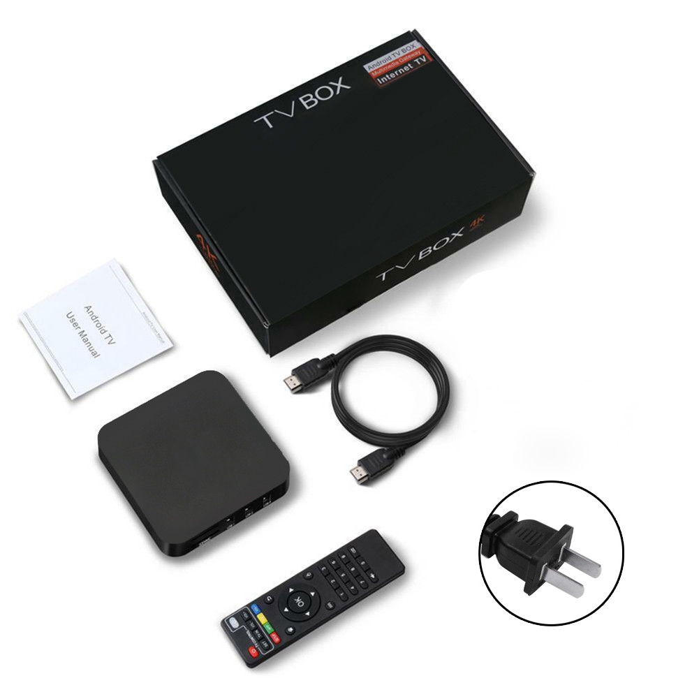 MXQ PRO Smart Android 7.1 TV BOX  H3 Quad Core Hỗ trợ Trình phát phương tiện WiFi H.265 UHD 4K 2.4GHz 1GB + 8GB