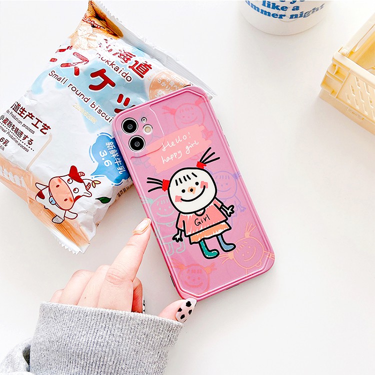 Ốp lưng iphone Little Couple IMD dày dặn viền nổi 5/5s/6/6plus/6s/6splus/7/7plus/8/8plus/x/xs/11/12/pro/max/plus/promax | BigBuy360 - bigbuy360.vn