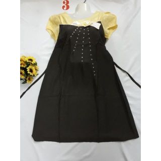 VÁY BẦU CÔNG SỞ VẢI VOAN LỤA BẦU [ SIZE NHỎ 40 KÝ ]