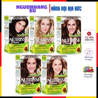 Thuốc nhuộm tóc garnier nutrisse creme Đức