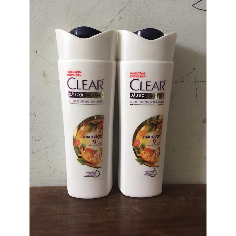 Dầu gội Clear thảo dược 140gr