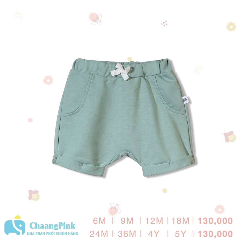 Quần short Lake xanh, quần áo trẻ em, phụ kiện, đồ sơ sinh hãng Chaang chất liệu cotton an toàn cho bé