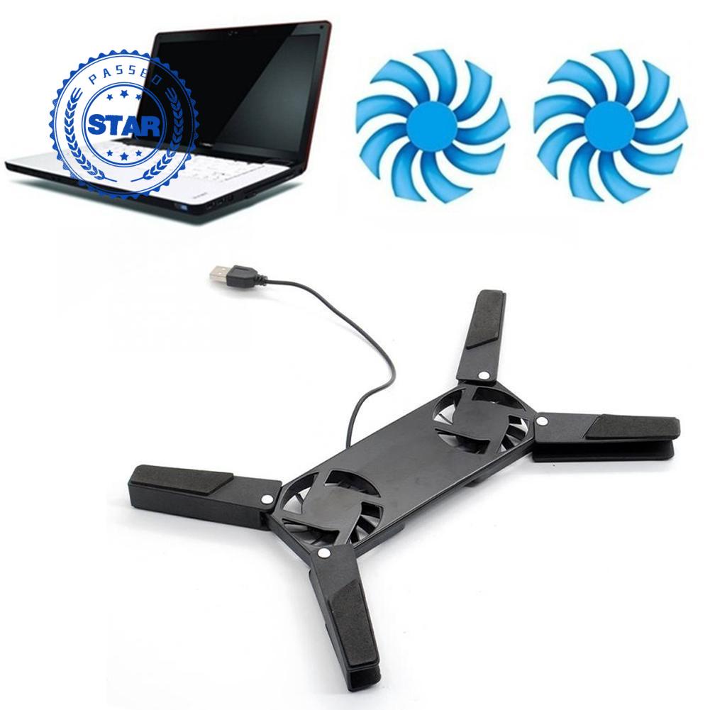 Quạt Làm Mát Usb 2 Quạt Gấp Được G0H9 Mới