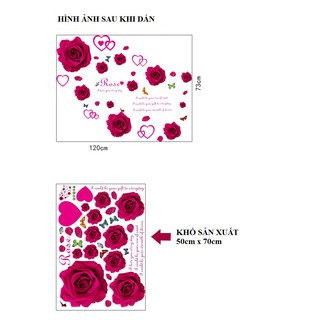 Decal dán tường đôi uyên ương