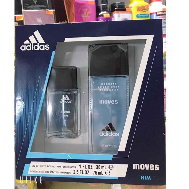 🌈🌈 Nước hoa ADIDAS ( dành cho nam) tặng kèm chai xịt khử mùi cơ thể.
