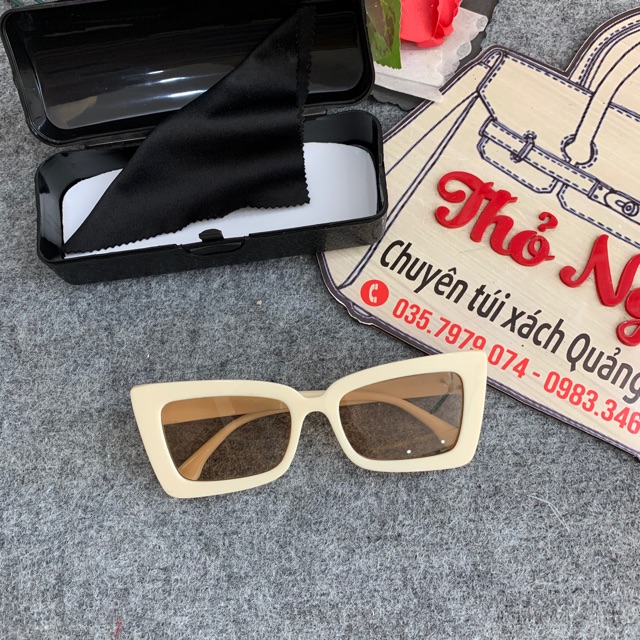 Kính Mát Nữ Thời Trang Mắt Vuông Gọng Trắng HotTrend 2020 Mã N26- Kính Mắt Thời Trang | BigBuy360 - bigbuy360.vn