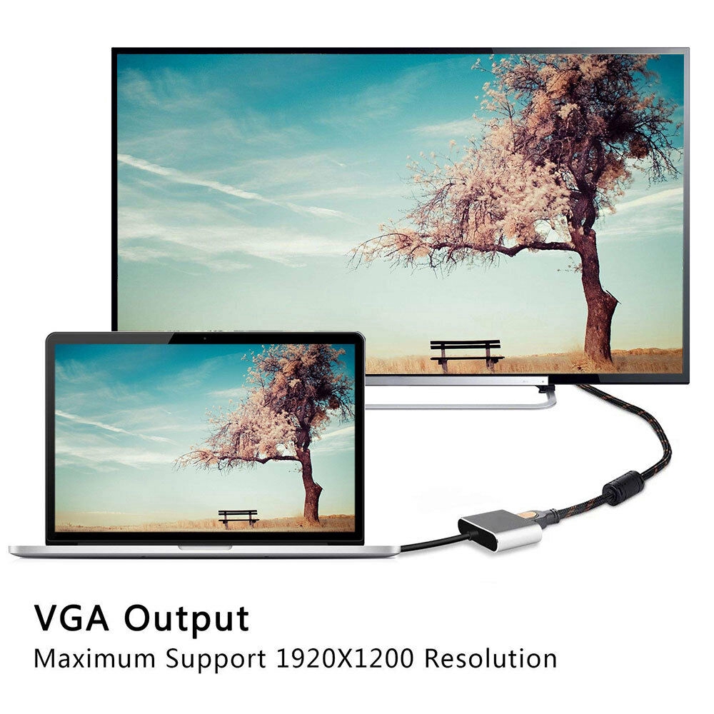 USB C HDMI VGA Adapter Type C to HDMI 4K for Samsung Galaxy S10/S9/S8 Huawei Mate 20/P30 Pro vn