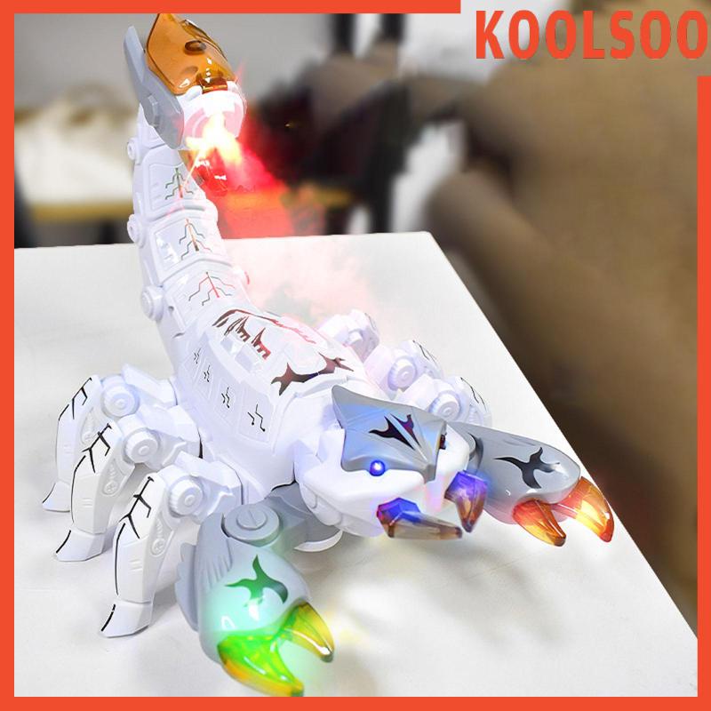 Mô Hình Bọ Cạp Điện Tử Có Khớp Xịt Khói Đồ Chơi Cho Bé