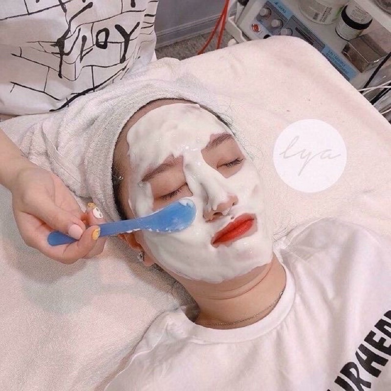 100gr mask dẻo Cám gạp sữa non đắp mặt siêu mịn