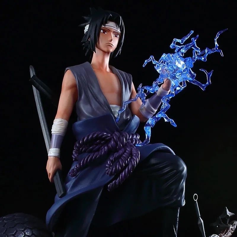 Hàng Hot Mô hình SASUKE đứng đế cao 31cm nặng 1,1kg hàng chất lượng cao _ Mô hình Naruto