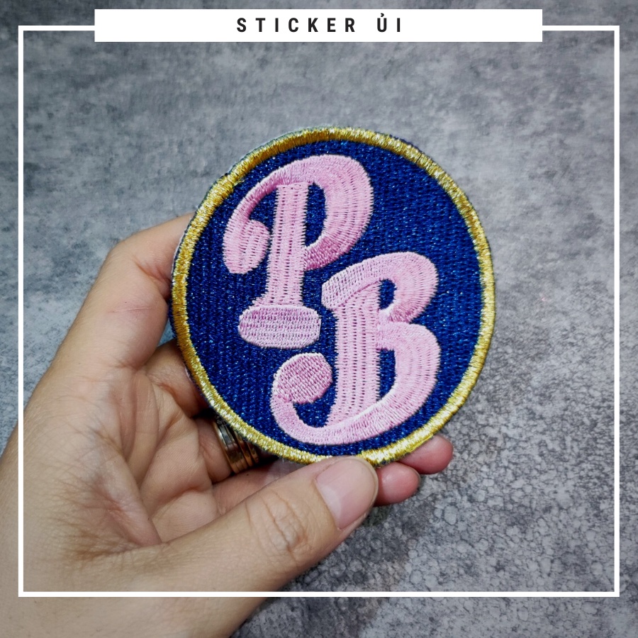 Sticker ủi áo Cao cấp - CÓ SẴN KEO ỦI - sticker vải dùng làm miếng vá áo, phụ kiện trang trí quần áo, balo, giày, nón