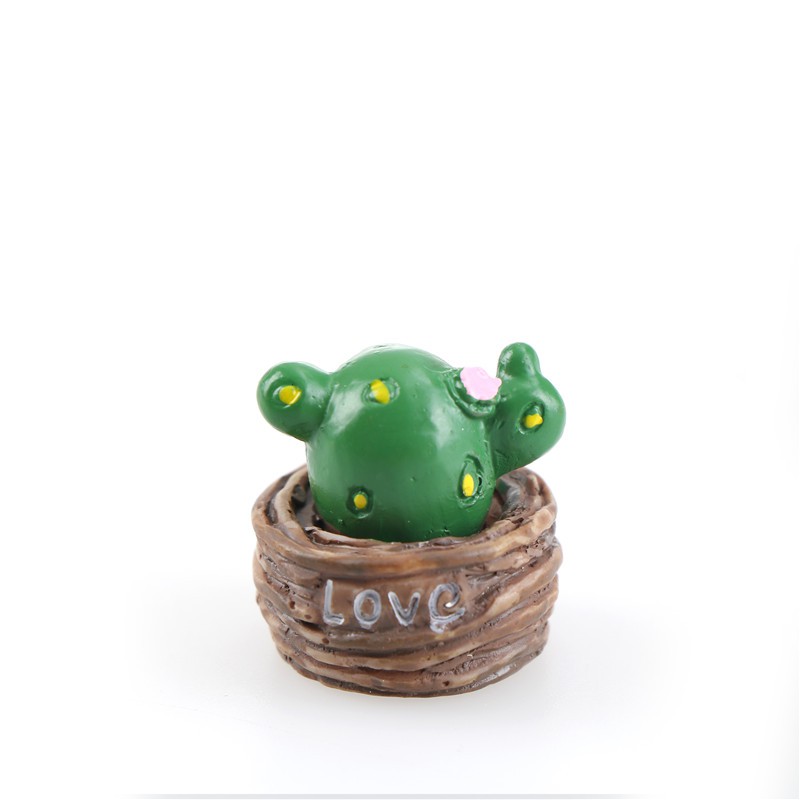 Set 4 Mô Hình Gnome Thu Nhỏ Bằng Nhựa Resin Trang Trí Sân Vườn DIY