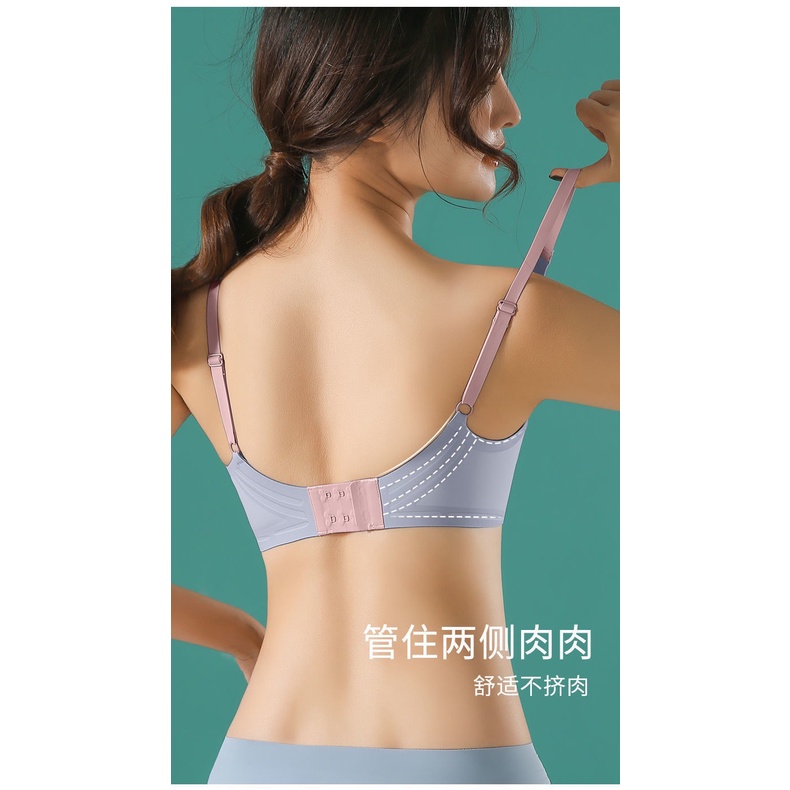 Áo Ngực Bộ đồ lót nữ  Lót Nâng Ngực Không Gọng Mềm Mại Thoáng Khí Thoải Mái Cho Nữ