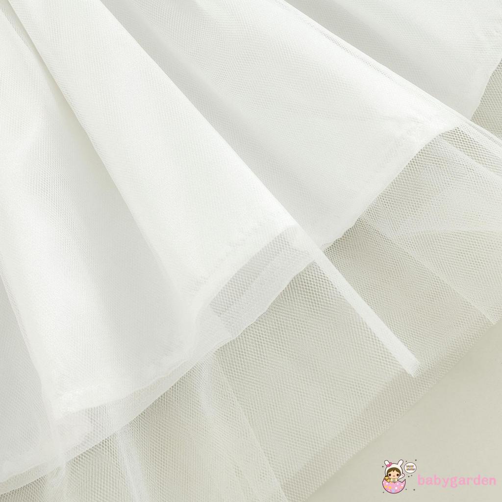 Set Đồ 3 Món Gồm Áo Cổ Tròn In Chữ + Váy Tulle + Băng Cài Đầu In Họa Tiết Giáng Sinh Cho Bé Gái 0-24 Tháng Tuổi