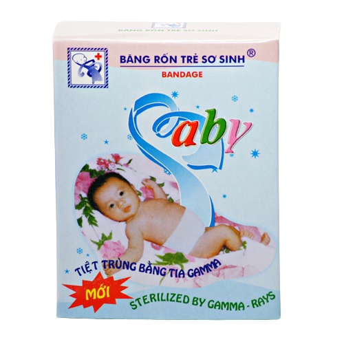 Combo 10 hộp băng rốn Baby cho bé sơ sinh 3 miếng/hộp - băng rốn cho trẻ vô trùng an toàn khi sử dụng - bang ron baby