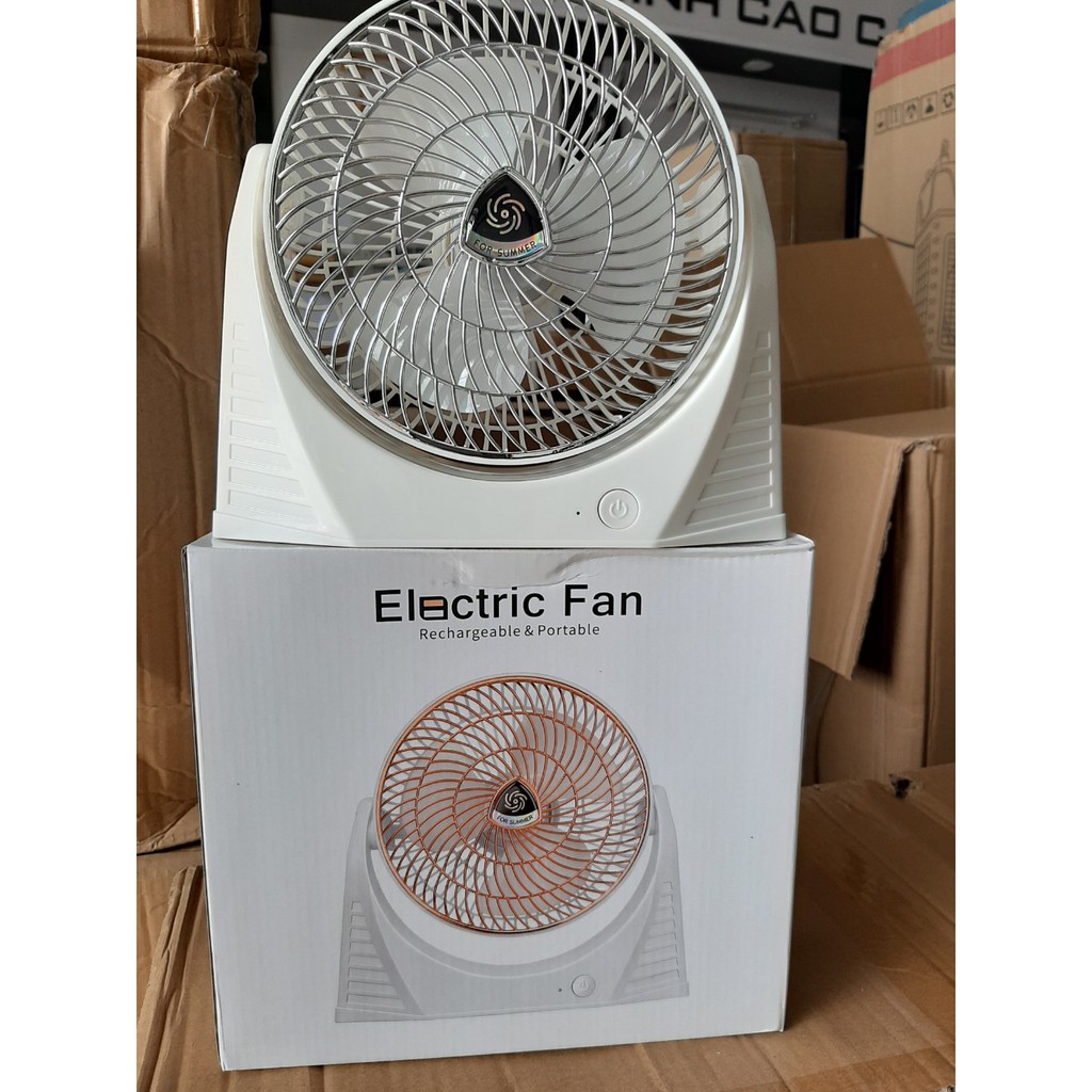 (FREE SHIP) Quạt tích điện Electric Fan 3 Tốc Độ