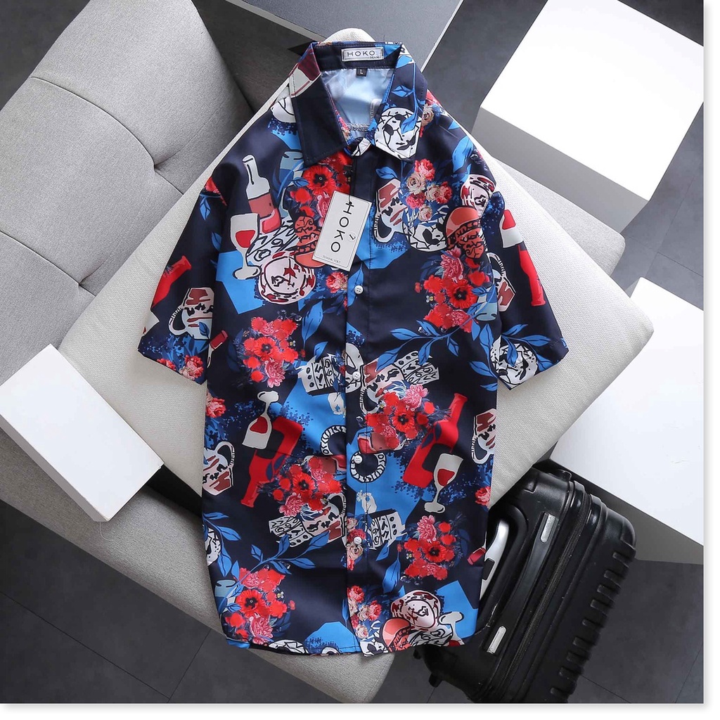 SIÊU PHẨM ÁO SƠ MI NGẮN TAY NAM CỰC CHẤT HOẠ TIẾT ĐỘC LẠ SIÊU HOT HÈ 2021 KME FASHION