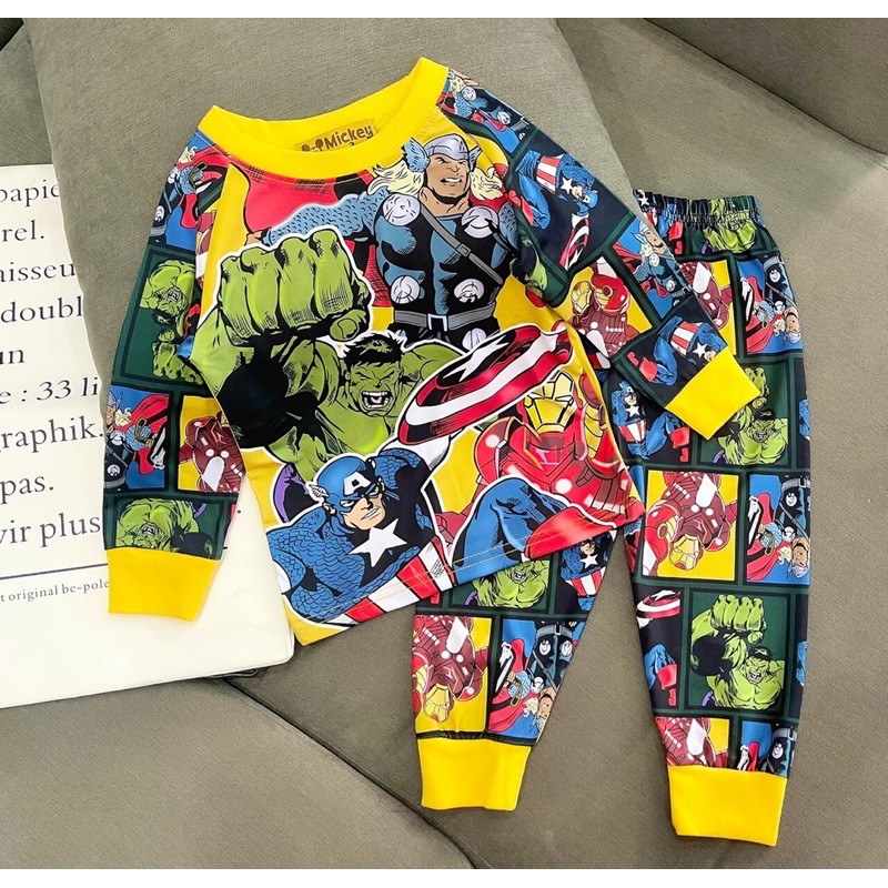 Bộ dài tay bé trai