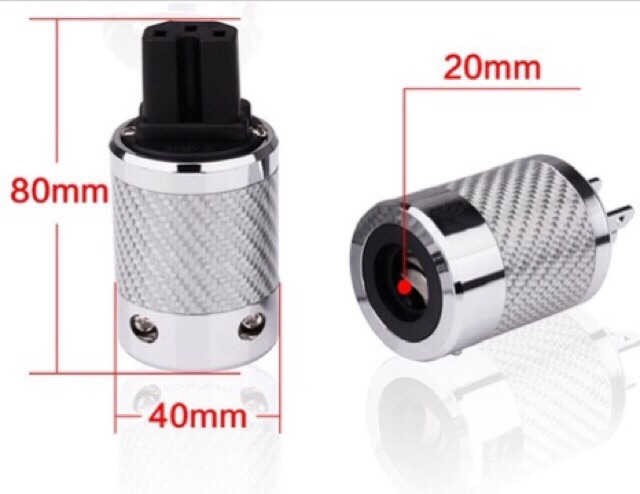 Jack nguồn Ampli FURUTECH báo giá cả cặp đực cái. ❤️