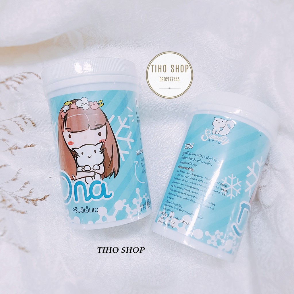 Kem Dưỡng Da Body Siêu Trắng DNA SPA Sweety Skin Thái Lan 500gr