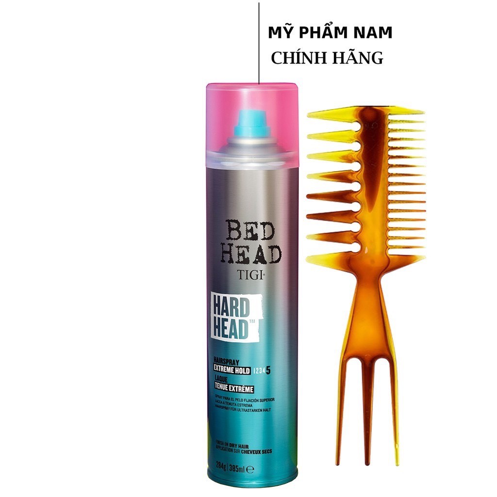 (Cam kết chính hãng) Gôm Xịt Tóc Cao Cấp TIGI BED HEAD CHÍNH HÃNG NHẬP KHẨU USA - ẢNH THẬT