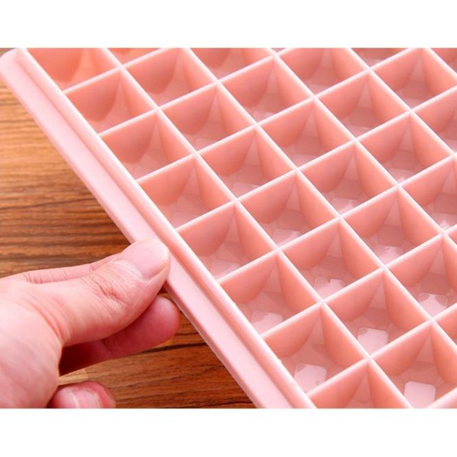 Khay Làm Đá Viên Kim Cương 60 Lỗ - Khay Đựng Đá Tủ Lạnh - Làm Thạch, Rau Câu