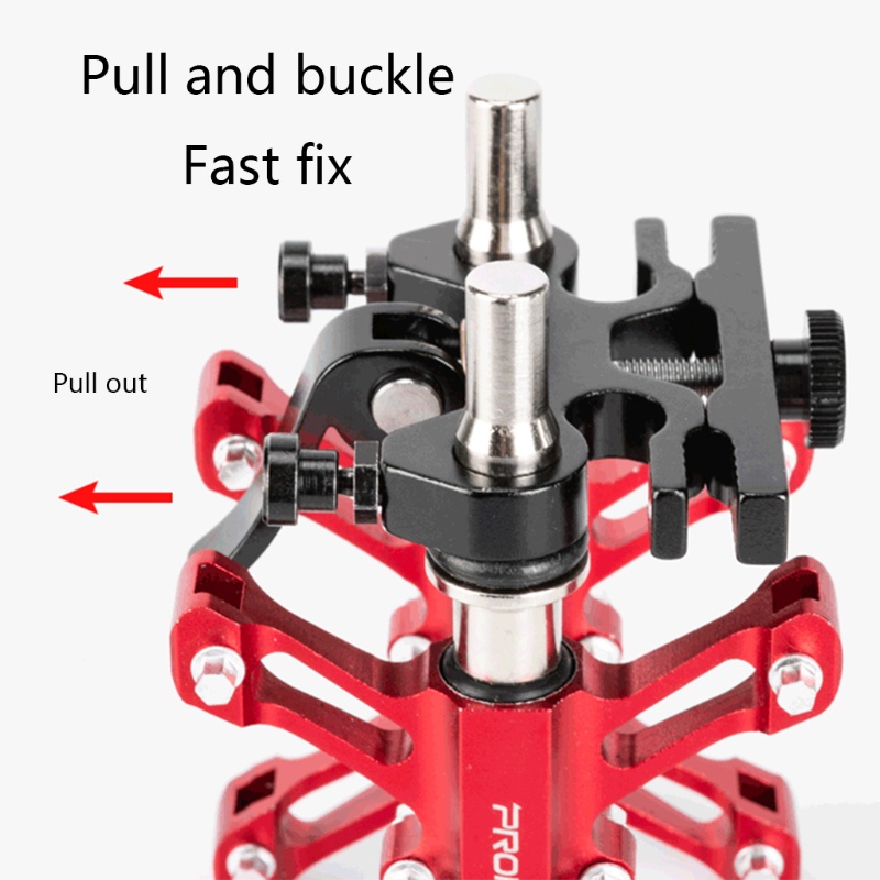 Khóa Bàn Đạp Bằng Hợp Kim Nhôm Tháo Lắp Nhanh Cho Brompton