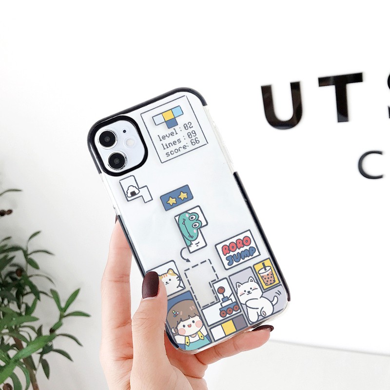 Ốp lưng iphone Roro Astronaut PM siêu chống sốc 5/5s/6/6plus/6s/6splus/7/7plus/8/8plus/x/xr/xs/11/12/pro/max/plus/promax | BigBuy360 - bigbuy360.vn