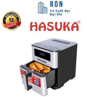 Nồi chiên không dầu điện tử hasuka hsk 399 - 8l điều khiển cảm ứng