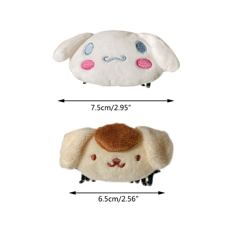 Kẹp Tóc Càng Cua Chống Trượt Hình Thú Bông Hoạt Hình Dễ Thương Thời Trang