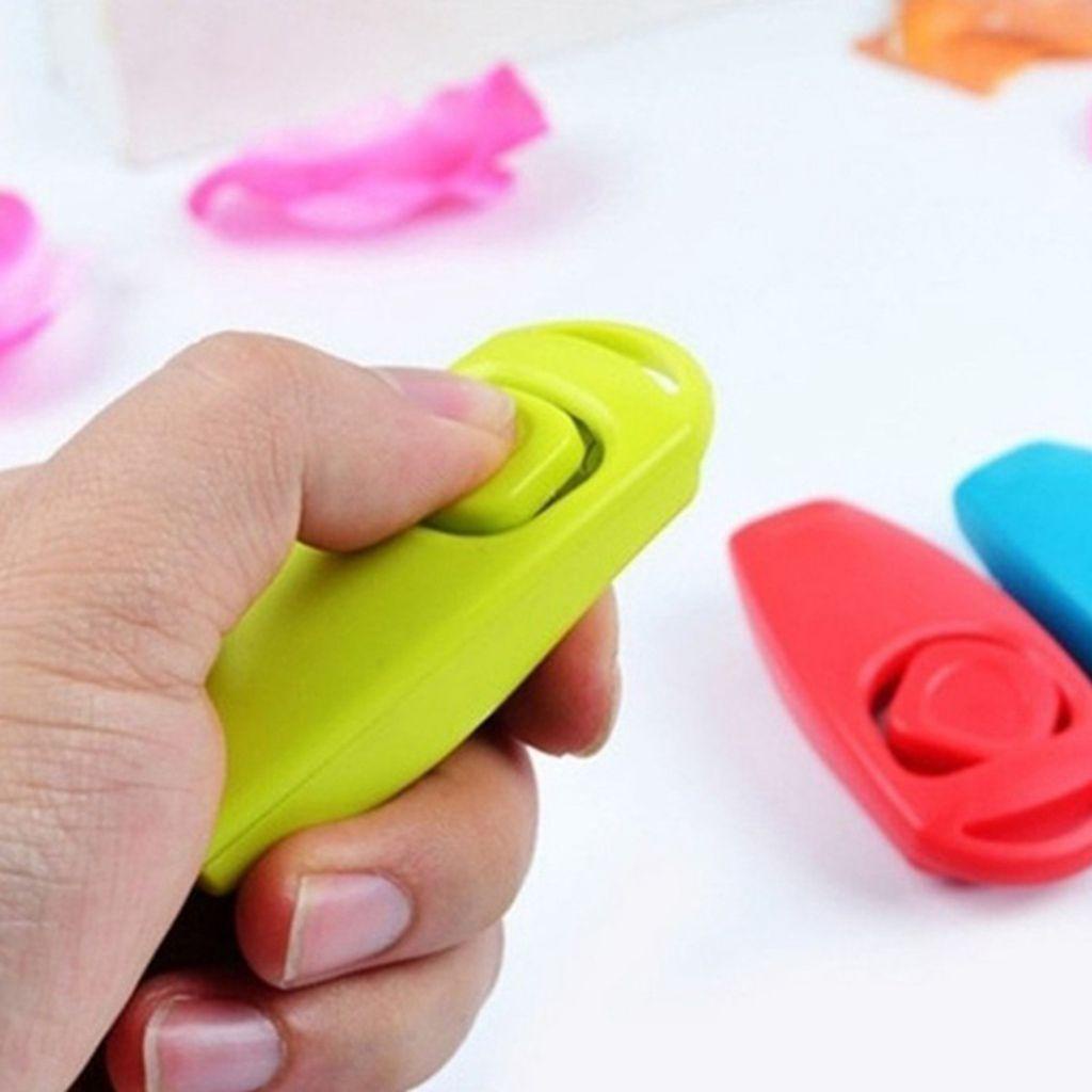 Còi Huấn Luyện Chó 2 Trong 1 Đa Năng Có Móc Khóa